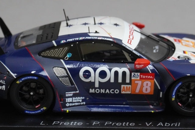 1:43 SPARK S7944 Porsche 911 RSR Proton Competition Le Mans 24H 2019 #78 model car