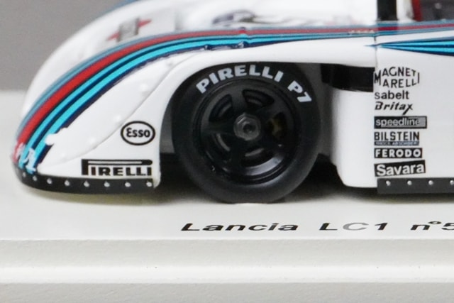 1:43 SPARK SJ021 Lancia LC1 Fuji 6H Pole Position 1982 #51 Martini model car