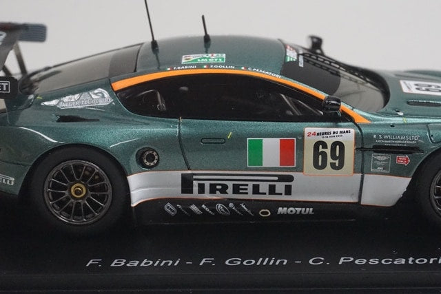1:43 Spark S1206 Aston Martin DBR9 Le Mans 2006 #69 model car