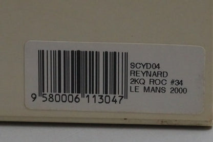 1:43 Spark SCYD04 Reynard 2KQ ROC Le Mans 2000 #34 model car