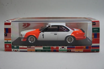 1:43 SPARK SA055 BMW 635 CSi Macau Guia Race 2nd place 1985 #1 G. Berger model car