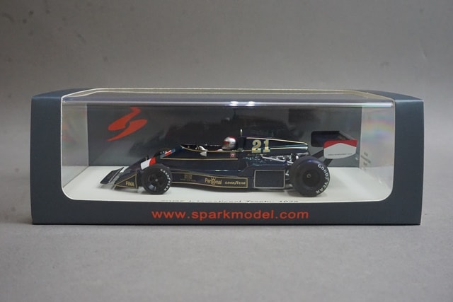 1:43 SPARK S4044 FW05 International Trophy 1973 #21 M. Andretti model car