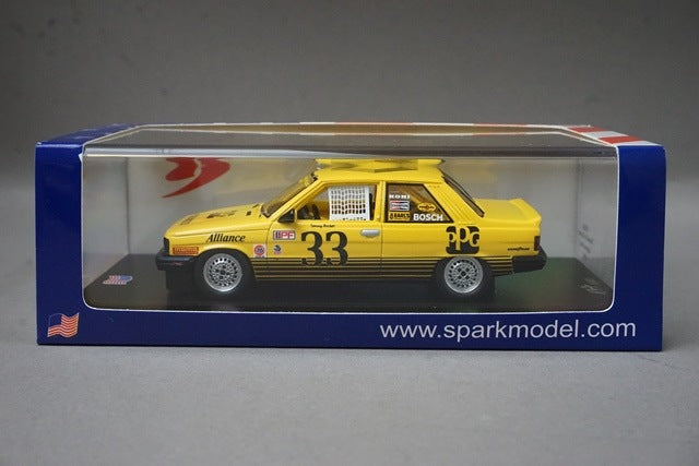 1:43 Spark US062 Renault Alliance Laguna Seca 1984 #33 T.Archer