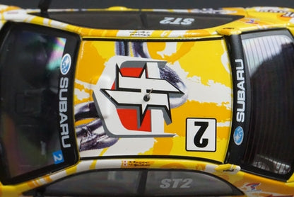 1:43 HPI 948 FUJITSUBO HPI Subaru Impreza 2006 #2 Toshihiro Yoshida Kazuhiro Koizumi model car