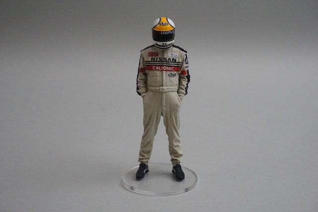 1:18 ignition model IG1725 RICOH Nissan Skyline WTC 1987 #23 with Kazuyoshi Hoshino figure