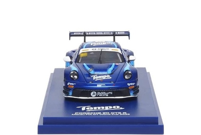 [ Pre-order ] AR Box x Tenmil [ Almost Real Model ] 1:64 Porsche 911 992 GT3 R Macau GP Tempo #992