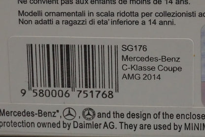 1:43 Spark SG176 Mercedes-Benz C-Class Coupe AMG 2014 #5