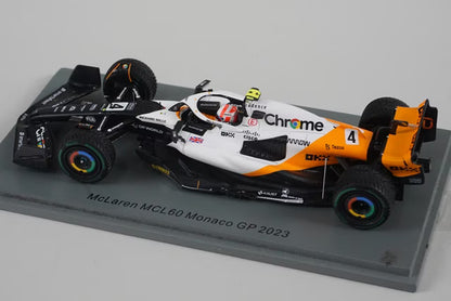 1:43 Spark S8583 McLaren MCL60 Monaco GP 2023 #4 L. Norris