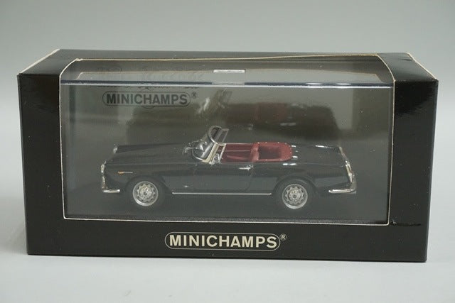 1:43 MINICHAMPS 400120630 Alfa Romeo 2600 Spider 1964 Black model car