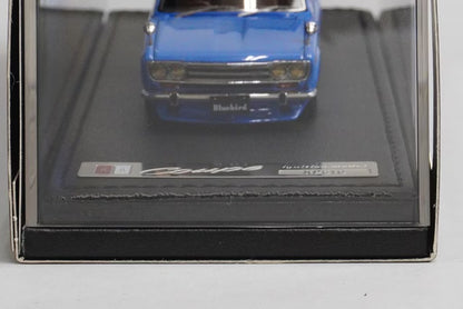 1:43 ignition model IG0262 Nissan Datsun Bluebird Coupe (KP510) Blue