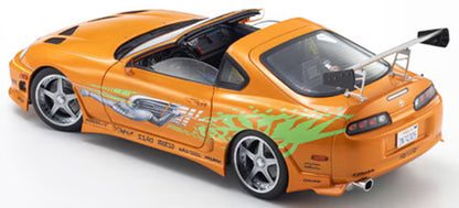KS08975FF KYOSHO 1:18 Toyota Supra Turbo 1994 "Fast & Furious" (Orange Pearl)