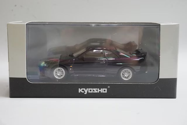 1:43 KYOSHO 03341MP Nissan Skyline GT-R (BCNR33) 1995 Midnight Purple