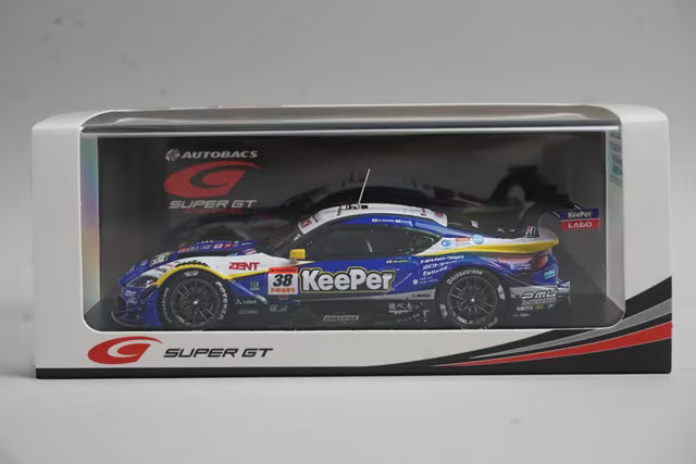 1:43 Spark 43SGT25038 KeePer Celmo GR Supra TGR Team GT500 Super GT 2025 #38 Hiroaki Ishiura / Toshiki Oyu