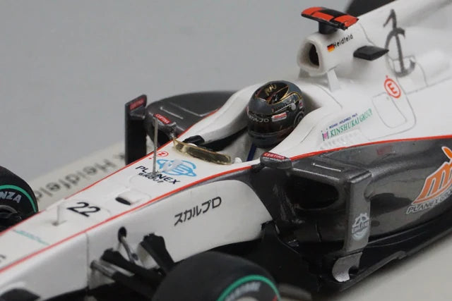 1:43 Spark SJ002 Sauber C29 Japanese GP 2010 #22 N. Heidfeld