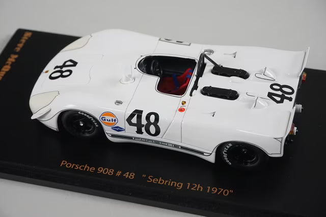 1:43 Spark Kaneko Office Custom-Made Porsche 908 Sebring 12H 1970 #48 S. McQueen
