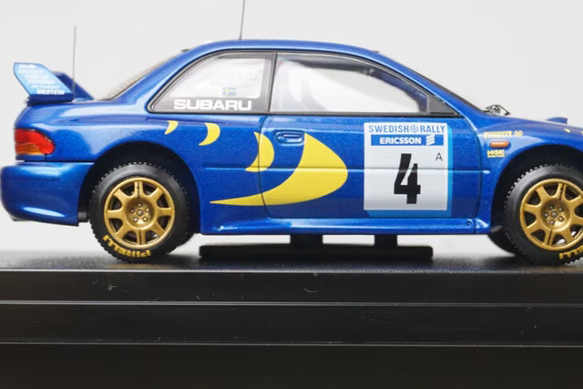 1:43 HPI 8575 Subaru Impreza WRC '97 Sweden 1997 #4