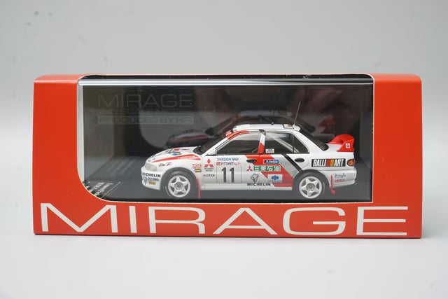 1:43 HPI 8548 Mitsubishi Mirage Lancer Evolution II Sweden 1995 #11