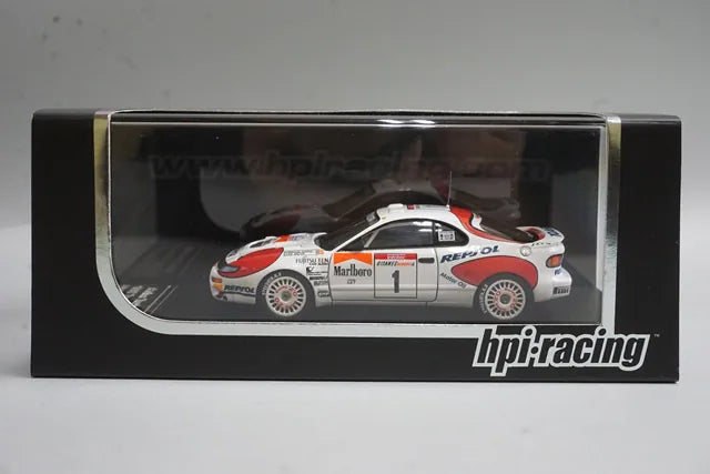 1:43 HPI 8018 Toyota Celica Turbo 4WD Tour de Corse 1992 #1 Marlboro Edition