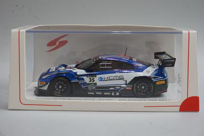 1:43 Spark SJ087 Nissan GT-R NISMO GT3 KCMG Suzuka 10H 6th 2019 #35