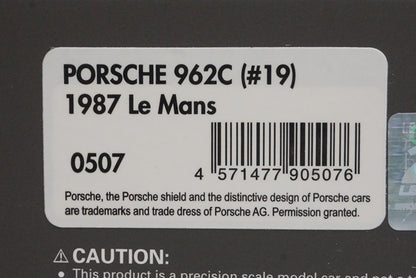 1:43 ignition model IG0507 Porsche 962C Le Mans 1987 #19