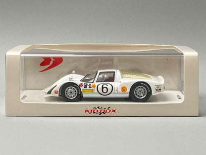 1:43 Spark SKB43026 Kidbox Custom Porsche Carrera 6 (906-120) Japanese GP 1967 #6 Shintaro Taki