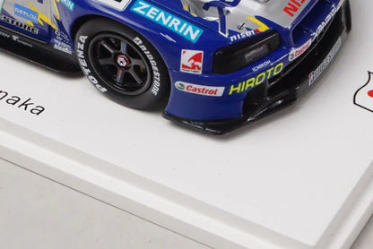 1:43 Spark SJ168 Xanavi Hiroto Nissan Skyline GT-R (R34) GT500 JGTC 2001 Rd.4 Winner #22 M. Krumm - Tetsuya Tanaka