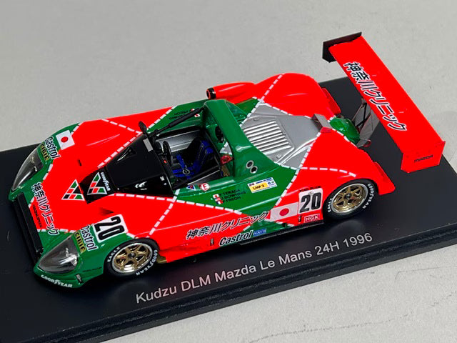 1:43 Spark S9447 Kudzu DLM Mazda Le Mans 24H 1996 #20 F. Freon / Yojiro Terada / J. Downing