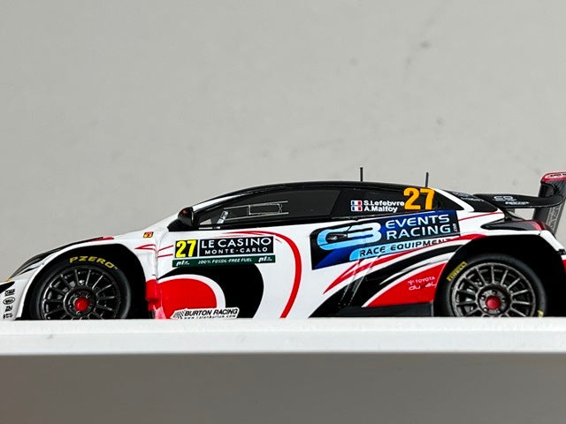 1:43 Spark S6862 Toyota GR Yaris Rally2 Breton Racing 6th RC2 Monte Carlo Rally 2024 #27
