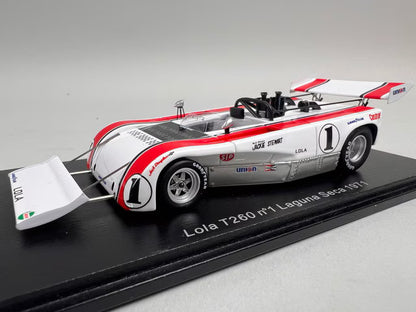 1:43 Spark S1133 LOLA T260 LAGUNA SECA 1971 #1 J. Stewart