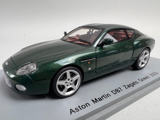 1:43 Spark S0375 Aston Martin DB7 Zagato Coupe Green 2003