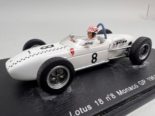 1:43 Spark S1828 Lotus F1 Monaco GP 1961 #33 M. May