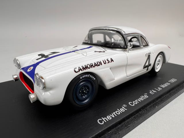 1:43 Spark S1540 Chevrolet Corvette Le Mans 24H 1960 #4 F. Gamble