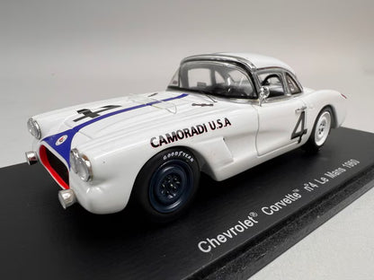 1:43 Spark S1540 Chevrolet Corvette Le Mans 24H 1960 #4 F. Gamble
