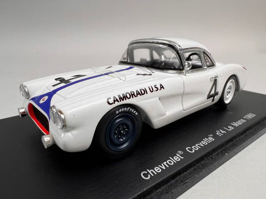 1:43 Spark S1540 Chevrolet Corvette Le Mans 24H 1960 #4 F. Gamble