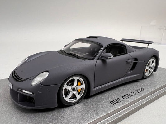 1:43 Spark S0717 RUF CTR3 2008 Matte Black