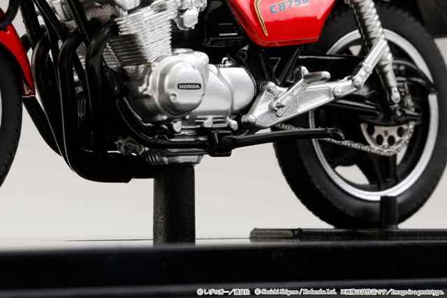[ Pre-order ] HJB240201BD Hobby Japan 1:24 Honda CB750F Late Model with Square Mirrors Baribari Legend Gun Koma Pre-painted Assembled Motorcycle Model
