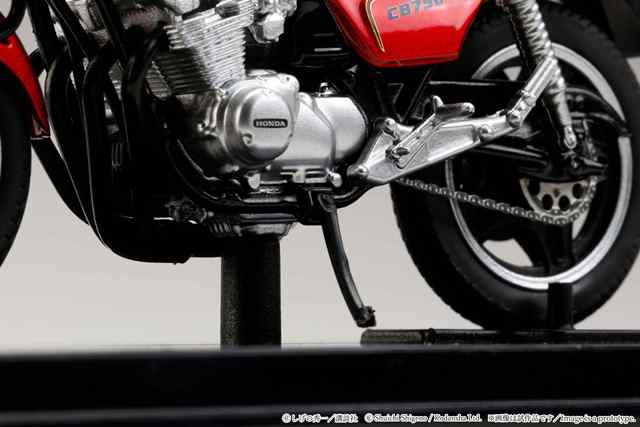 [ Pre-order ] HJB240401BD Hobby Japan 1:24 Honda CB750F (Early Model with Round Mirrors) - *Baribari Legend* (Gun Koma) - Pre-assembled Motorcycle Model