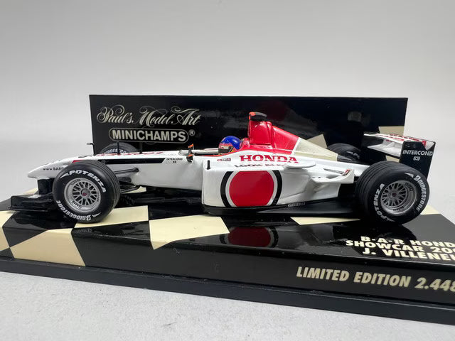 1:43 MINICHAMPS 400030086 BAR Honda Show Car 2003 #16 J. Villeneuve