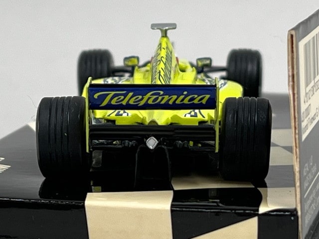 1:43 MINICHAMPS 430000071 Minardi F1 Showcar 2000 G. Mazzacane #21