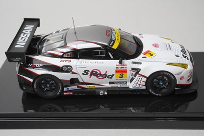 1:43 EBBRO 44746 S-Road NDDP GT-R Super GT300 2012 #3 Yuhi Sekiguchi Katsumasa Chiyo model car