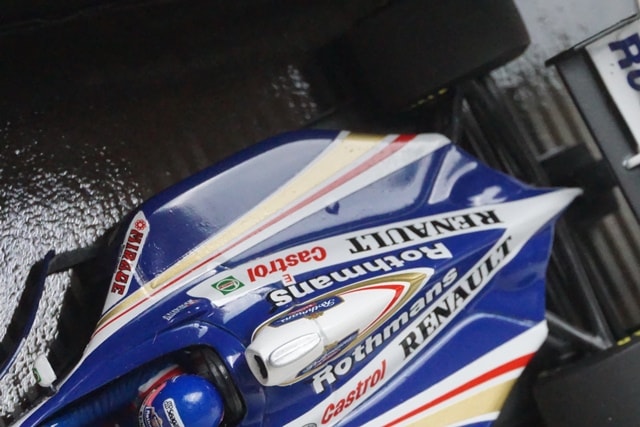 1:43 MINICHAMPS 436970003 Williams Renault FW19 World Champion J.Villeneuve 1997 #3 Rothmans model car
