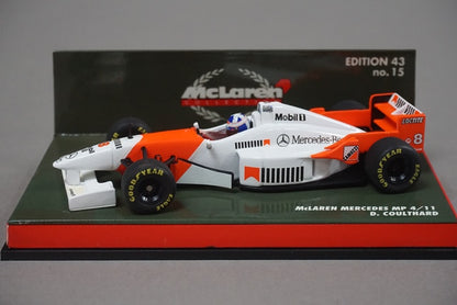 1:43 MINICHAMPS 530964308 McLaren Mercedes MP4/11 D.Coulthard 1996 #8 No.15