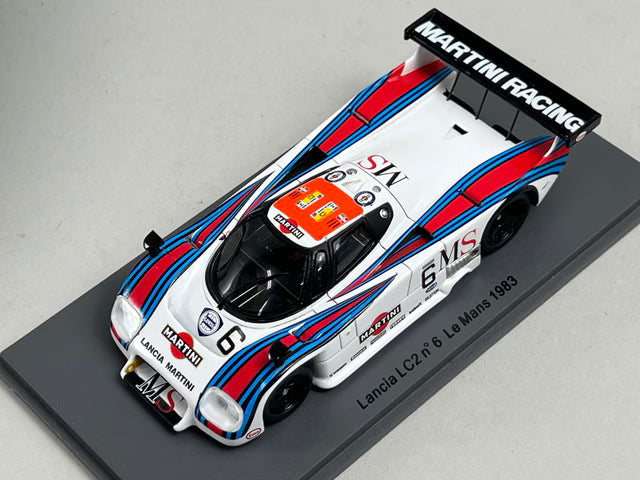 1:43 SPARK S0652 Lancia LC2 Le Mans 24H 1983 #6 Martini A. Nannini / J.C. Andrew / P. Barilla