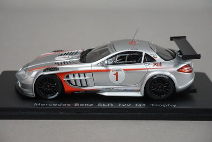 1:43 SPARK S1027 Mercedes Benz SLR 722 GT Trophy #1 model car