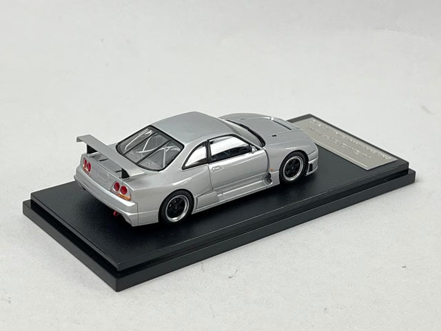 1:43 HPI 8166 Nissan NISMO GT-R Le Mans Silver Custom Order for Miniature Car Fans model car