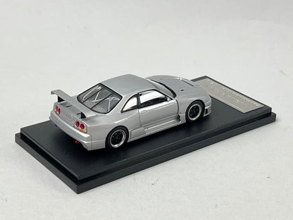 1:43 HPI 8166 Nissan NISMO GT-R Le Mans Silver Custom Order for Miniature Car Fans model car