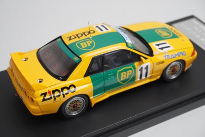 1:43 HPI 8077 Nissan Skyline BP Oil TRAMPIO GT-R JTC 1993 #11 TRAMPIO model car
