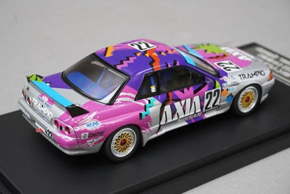 1:43 HPI 8021 Nissan AXIA Skyline JTC 1992 #22 AXIA model car