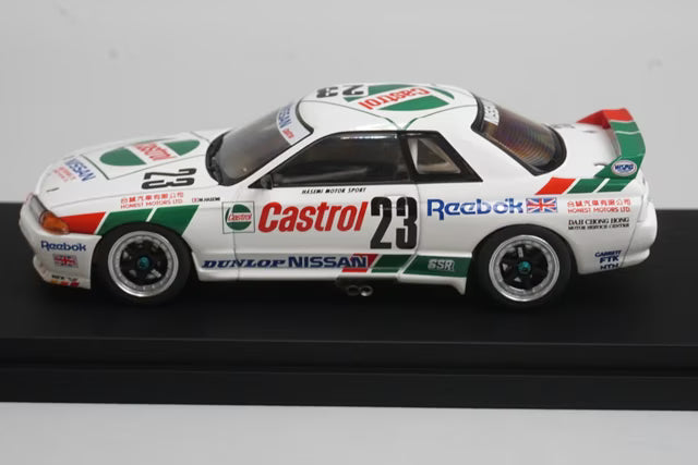 1:43 HPI 8082 Castrol Skyline GT-R Macau GP 1990 #23 BEL TEMPO model car