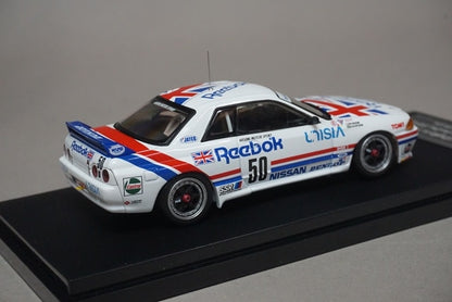 1:43 HPI 8607 Nissan Reebok Skyline GT-R JTC Suzuka 1991 #50